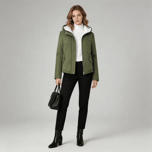 Parka Feminina Peluciada Dublin