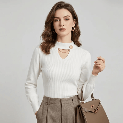 Suéter Feminino Peluciado Delicate