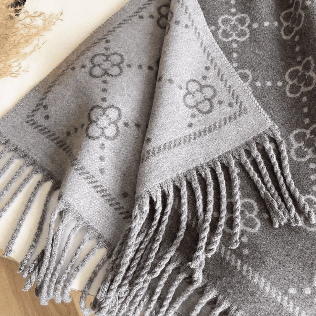 Xale Cashmere Feminino Elegante