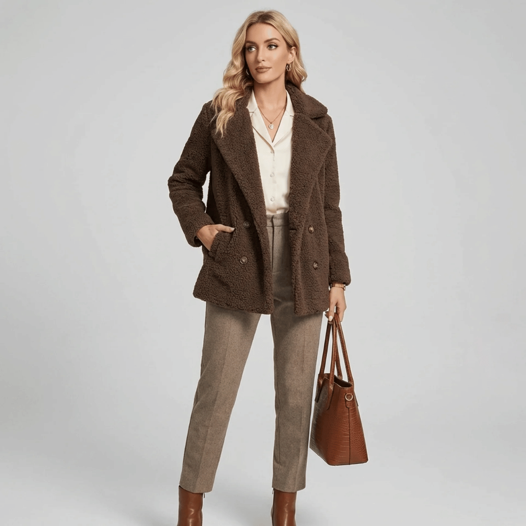 Casaco Feminino Peluciado