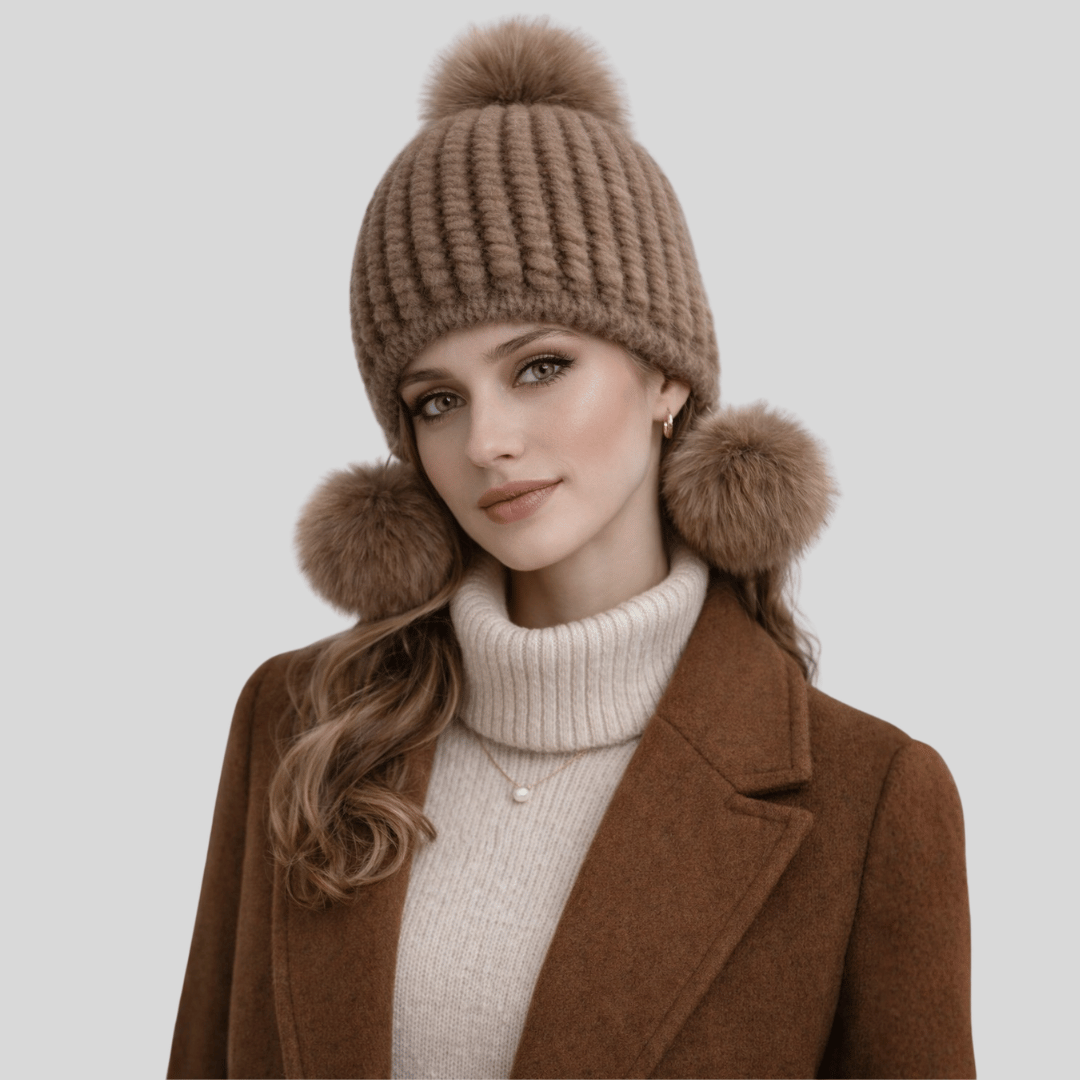 Touca Feminina com Pompom